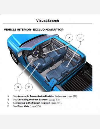ford ranger 2024 owners manual